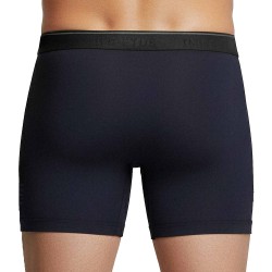Boxer, shorty de la marque IMPETUS - Boxer Long IMPETUS Soft Premium - Bleu Marine - Ref : 2167F84 F86