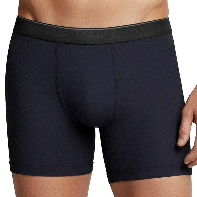 Shorts Boxer, Shorty de la marca IMPETUS - Boxers largos IMPETUS Soft Premium - azul marino - Ref : 2167F84 F86