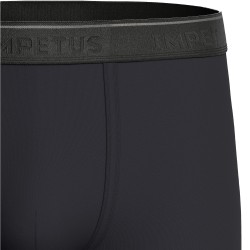 Boxer, shorty de la marque IMPETUS - Boxer Long IMPETUS Soft Premium - Bleu Marine - Ref : 2167F84 F86