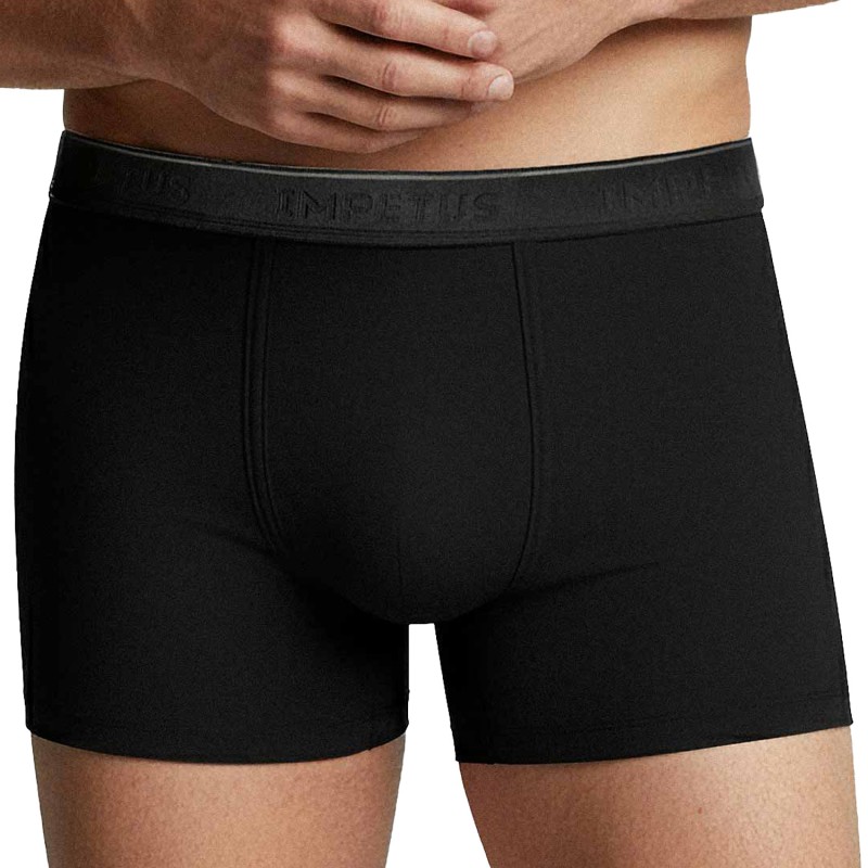 Boxer IMPETUS Soft Premium - Noir - Impetus : vente shorty boxers h...
