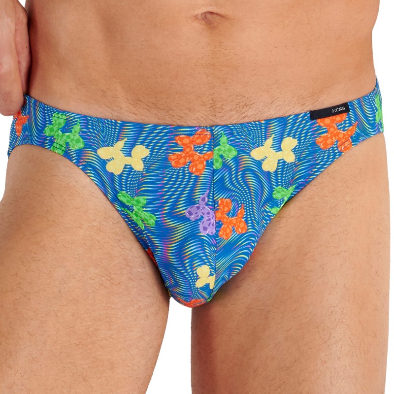 Slip, Tanga de la marque HOM - Micro Slip Funky Styles Playful Dogs HOM Edition Limitée - Ref : 403247 P0BI