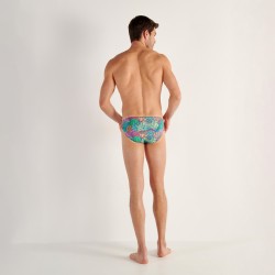 Slip, Tanga de la marque HOM - Micro Slip Funky Styles Exotic Jungle HOM Edition Limitée - Ref : 403247 P023
