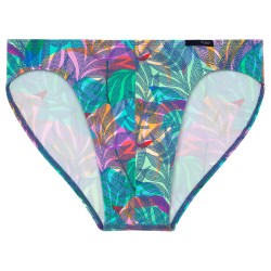 Slip, Tanga de la marque HOM - Micro Slip Funky Styles Exotic Jungle HOM Edition Limitée - Ref : 403247 P023