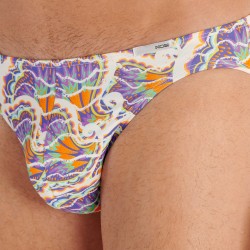 Slip, Tanga de la marque HOM - Micro Slip Funky Styles Coral Reef HOM Edition Limitée - Ref : 403247 P003