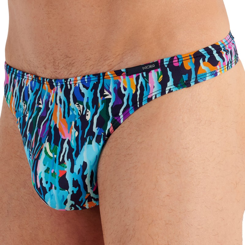Thong of the brand HOM - copy of G-String Funky Styles Cosmic Trip HOM Edition Limitée - Ref : 403245 P0NB