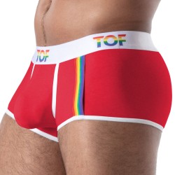 Boxer, shorty de la marque TOF PARIS - Trunk Joyful Pride TOF Paris - Rouge - Ref : TOF597R