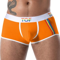 Boxer, shorty de la marque TOF PARIS - Trunk Joyful Pride TOF Paris - Orange - Ref : TOF597O