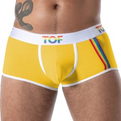 Trunk Joyful Pride TOF Paris - Jaune - TOF Paris : vente shorty box...