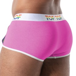 Trunk Joyful Pride TOF Paris - Rose - TOF Paris : vente shorty boxe...