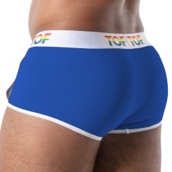 Trunk Joyful Pride TOF Paris - Bleu - TOF Paris : vente shorty boxe...