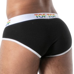 Slip Joyful Pride TOF Paris - Noir - TOF Paris : vente slips et ban...