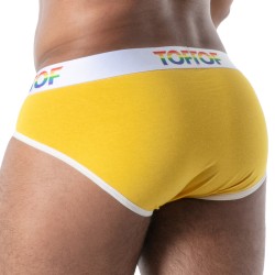 Joyful Pride TOF Paris Brief - Gelb - TOF Paris : Verkauf von Slip ...