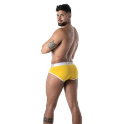 Slip Joyful Pride TOF Paris - Jaune - TOF Paris : vente slips et ba...