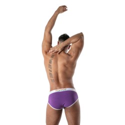 Slip Joyful Pride TOF Paris - Violet - TOF Paris : vente slips et b...