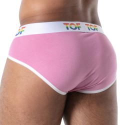 Slip Joyful Pride TOF Paris - Rose - TOF Paris : vente slips et ban...