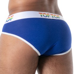 Slip Joyful Pride TOF Paris - Bleu - TOF Paris : vente slips et ban...