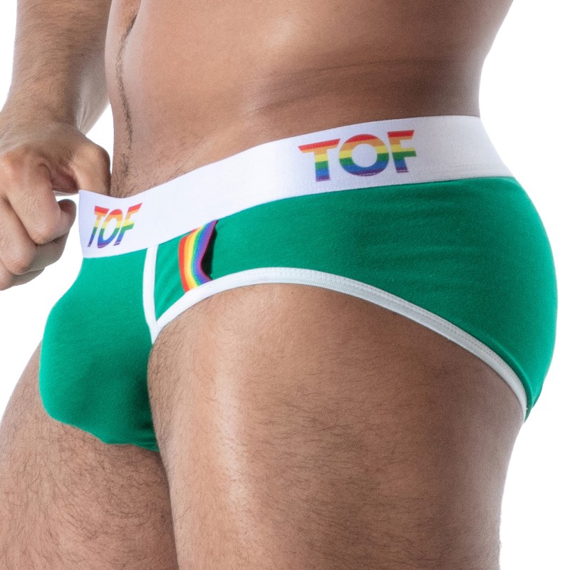 Briefs dell'orgoglio gioioso TOF Parigi - Verde - TOF Paris : vendi...