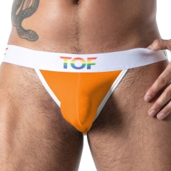 Jockstrap Joyful Pride TOF Paris - Orange - TOF Paris : vente strin...