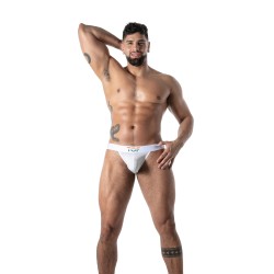 Jockstrap Joyful Pride TOF Paris - Blanc - TOF Paris : vente string...