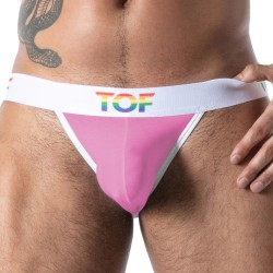 Jockstrap Joyful Pride TOF Paris - Rose - TOF Paris : vente strings...