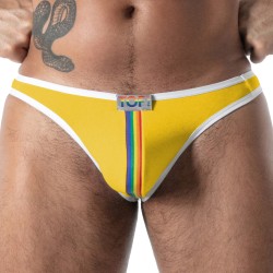 Joyful Pride Thong TOF París - Amarillo - TOF Paris : venta de Tang...
