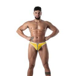 Joyful Pride Thong TOF Paris - Yellow - TOF Paris : sale of Thong f...