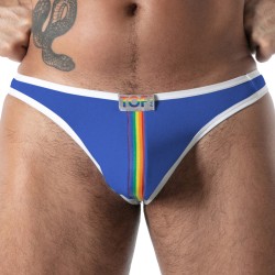 String Joyful Pride TOF Paris - Bleu - TOF Paris : vente strings ho...