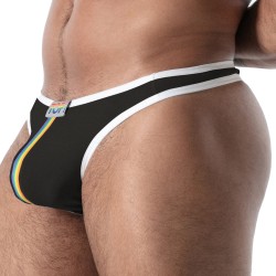 String Joyful Pride TOF Paris - Noir - TOF Paris : vente strings ho...