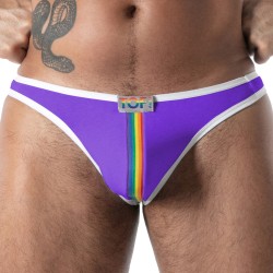 Orgullo Alegre TOF Tanga de París - Morado - TOF Paris : venta de T...