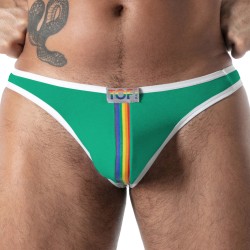 Joyful Pride TOF Paris Thong - Green - TOF Paris : sale of Thong fo...