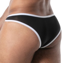 Brief of the brand TOF PARIS - Mini Slip Microfibre Mon Amour TOF Paris - Noir - Ref : TOF640N