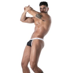 String de la marque TOF PARIS - String Microfibre Mon Amour TOF Paris - Noir - Ref : TOF643N