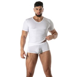 Maniche del marchio TOF PARIS - copy of T-Shirt Microfibre Mon Amour TOF Paris - Noir - Ref : TOF646B