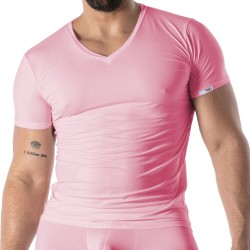 Short Sleeves of the brand TOF PARIS - copy of T-Shirt Microfibre Mon Amour TOF Paris - Noir - Ref : TOF646P