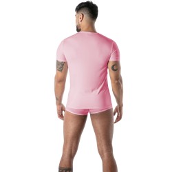 Short Sleeves of the brand TOF PARIS - copy of T-Shirt Microfibre Mon Amour TOF Paris - Noir - Ref : TOF646P