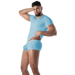 Short Sleeves of the brand TOF PARIS - copy of T-Shirt Microfibre Mon Amour TOF Paris - Noir - Ref : TOF646BU