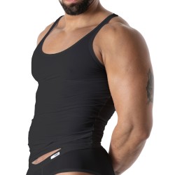 Débardeur de la marque TOF PARIS - Débardeur Microfibre Mon Amour TOF Paris - Noir - Ref : TOF647N