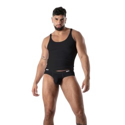 Débardeur de la marque TOF PARIS - Débardeur Microfibre Mon Amour TOF Paris - Noir - Ref : TOF647N