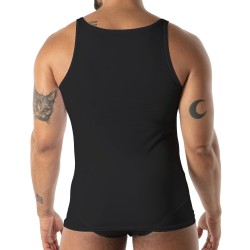 Débardeur de la marque TOF PARIS - Débardeur Microfibre Mon Amour TOF Paris - Noir - Ref : TOF647N