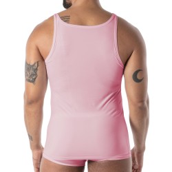 Débardeur de la marque TOF PARIS - Débardeur Microfibre Mon Amour TOF Paris - Rose - Ref : TOF647P