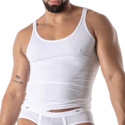 Débardeur de la marque TOF PARIS - Débardeur Microfibre Mon Amour TOF Paris - Blanc - Ref : TOF647B