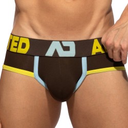 Naked Feeling Brief - Brown - ADDICTED : sale of Brief for men ADDI...