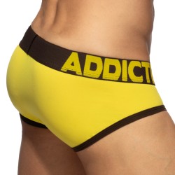 Slip Naked Feeling - Jaune - ADDICTED : vente slips et bandeaux pou...