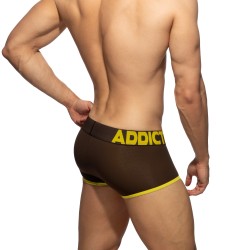 Trunk Naked Feeling - Marron - ADDICTED : vente shorty boxers homme...
