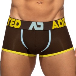 Trunk Naked Feeling - Marron - ADDICTED : vente shorty boxers homme...