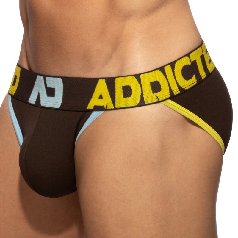 Nacktes Gefühl Bikini - Braun - ADDICTED : Verkauf von Slip für Män...