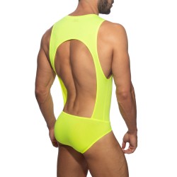 Body del marchio ADDICTED - Tuta Veloz Dry - Giallo Neon - Ref : AD1331 C31
