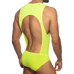 Body del marchio ADDICTED - Tuta Veloz Dry - Giallo Neon - Ref : AD1331 C31