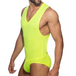 Body suit Veloz Dry - Jaune Néon - ADDICTED : vente body et combina...