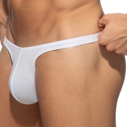 Mini String Veloz Dry - Blanc - ADDICTED : vente strings homme Stri...